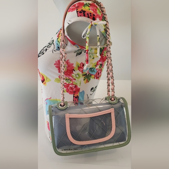 Y2K Clear Jelly Shoulder Purse Bag - Picture 4 of 7